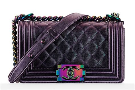 chanel iridescent boy bag fashionphile|chanel braided bag.